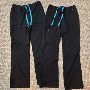 Black Scrub Pants